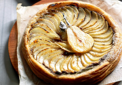 Tarte Poire Chocolat